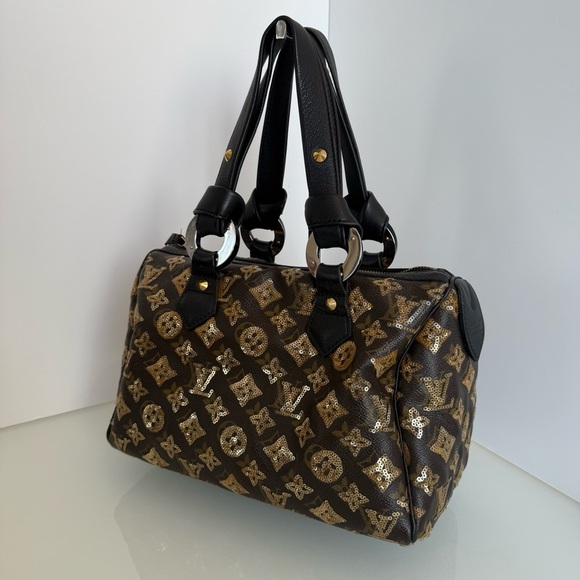 Louis Vuitton Limited Edition Monogram Eclipse Speedy 28 - Picture 2 of 13